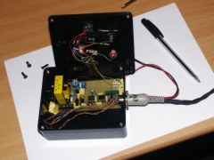 Une photo du circuit du mesureur d'ESR