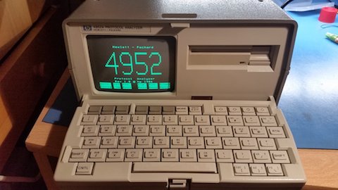A very clean and happy HP4952A.