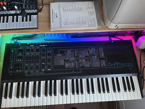 The Bit 99 in my studio.