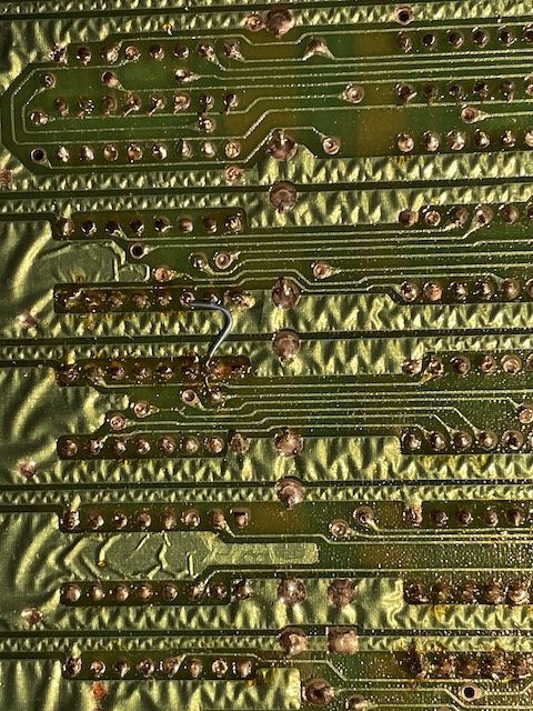 A closeup of the ASSY NO. 250425