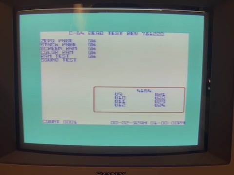 No problem spotted by the Dead-Test, either