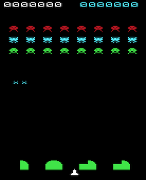 Play Alien Invasion online in the Nippur72's VIC 20 emulator