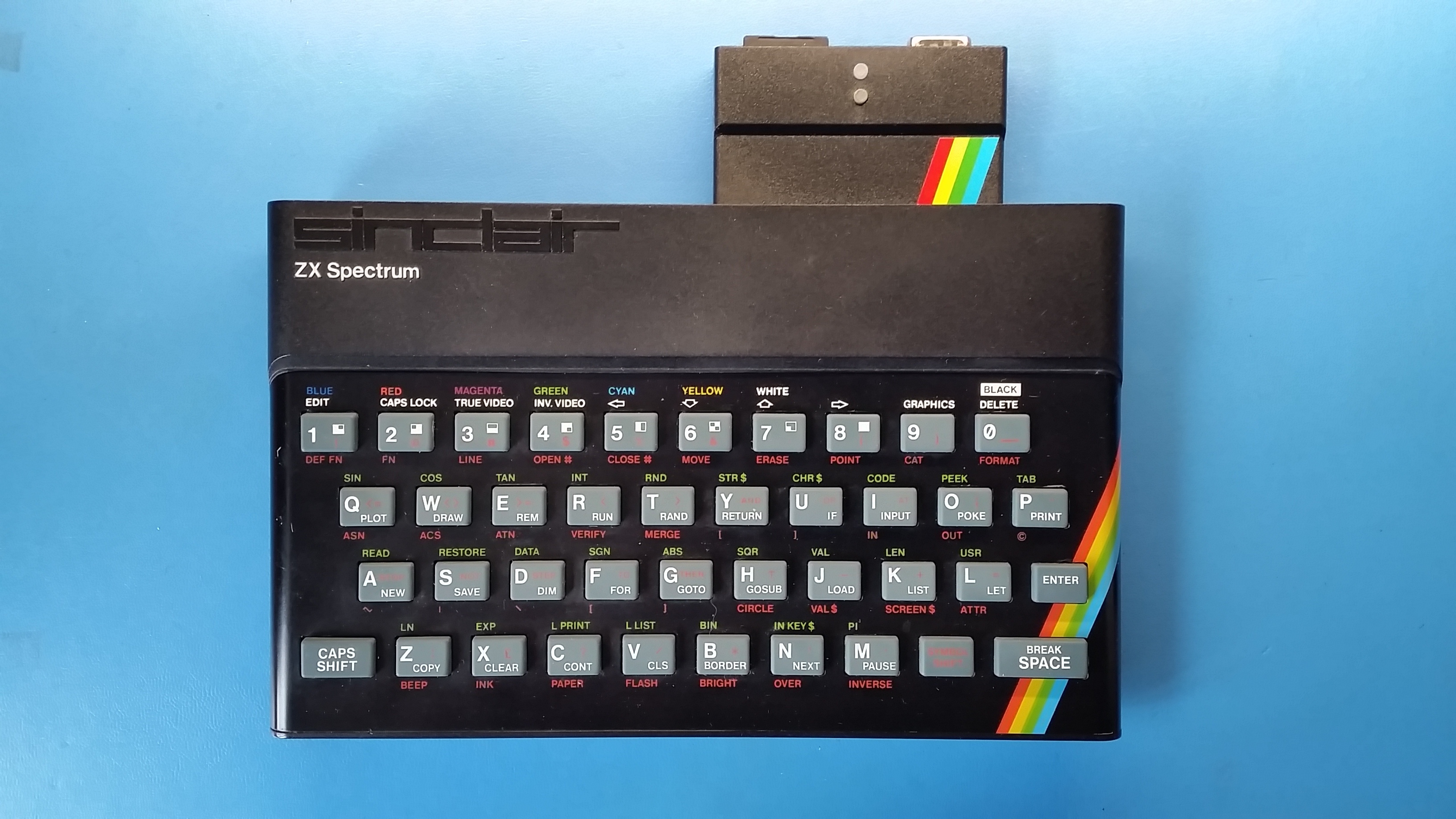Sinclair ZX SPECTRUM 16K 48K 128K 2 Grigio Modello Presa di Alimentazione Scheda Principale 